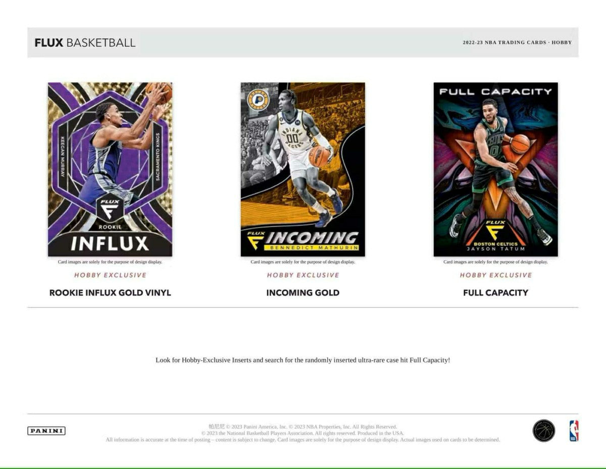 2022/23 Panini Flux Basketball Blaster Box NBA - Taass discount