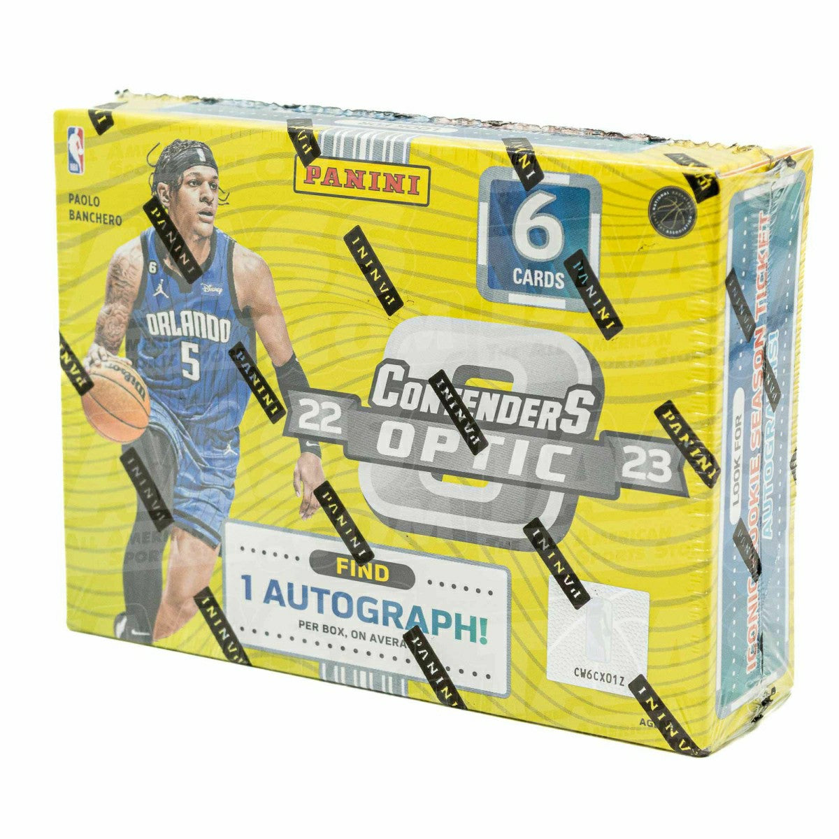 2022/23 Panini Contenders Optic Basketball NBA Hobby Box - Taass US