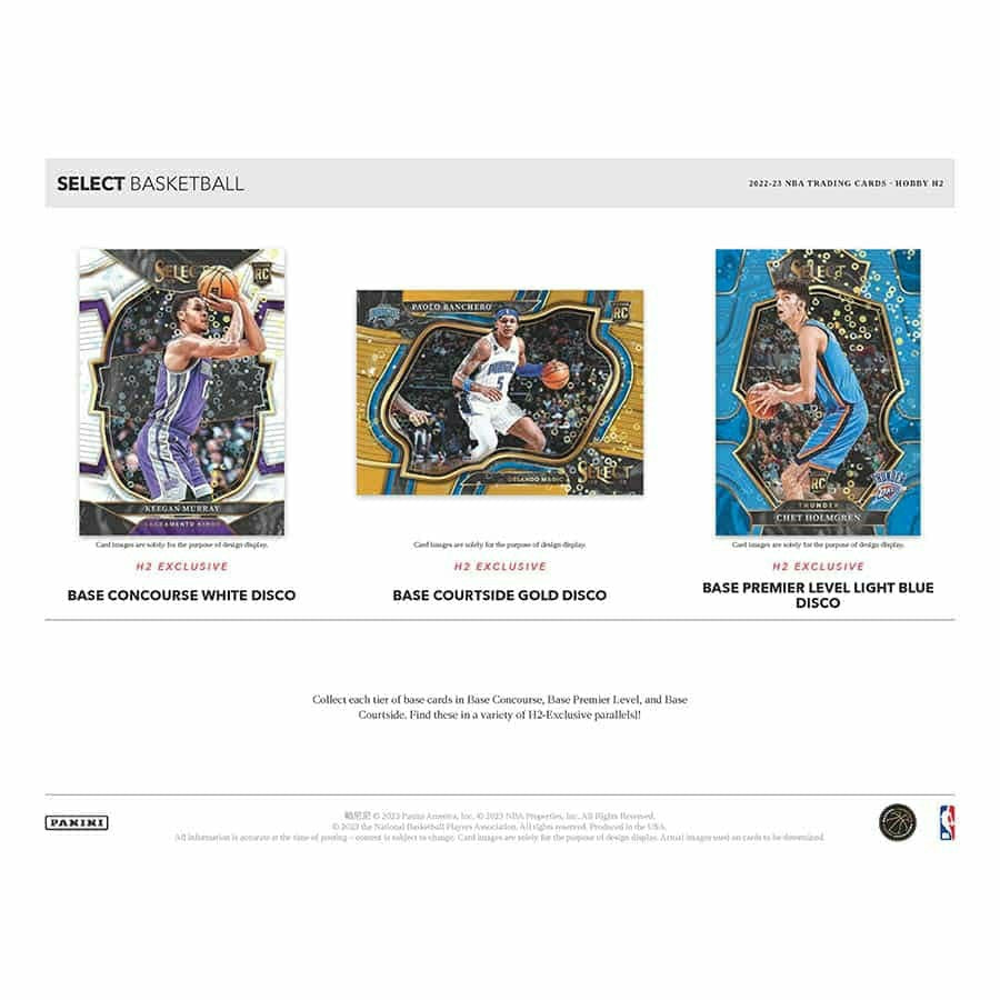 2022/23 Panini Select Basketball NBA H2 Box - Taass discount