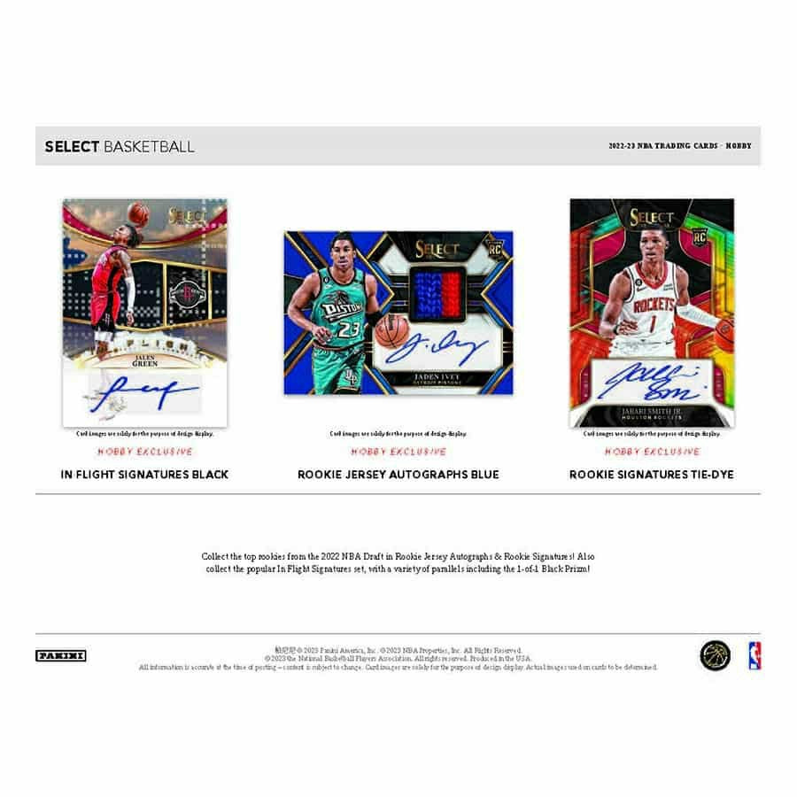 2022/23 Panini Select Basketball NBA Hobby Box - Taass sale