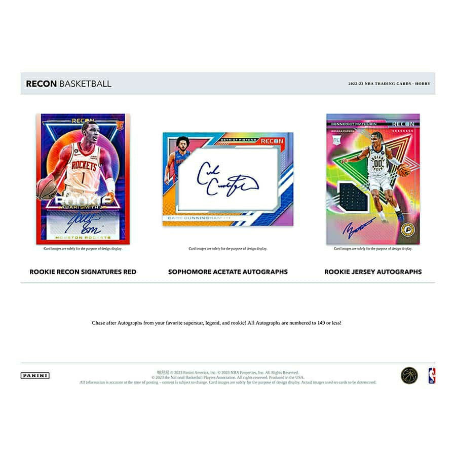 2022/23 Panini Recon Basketball NBA Hobby Box - Taass outlet