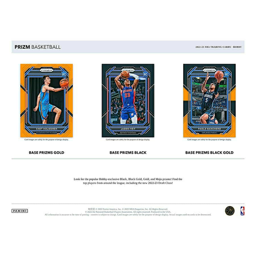 2022/23 Panini Prizm Basketball NBA Hobby Box - Taass US