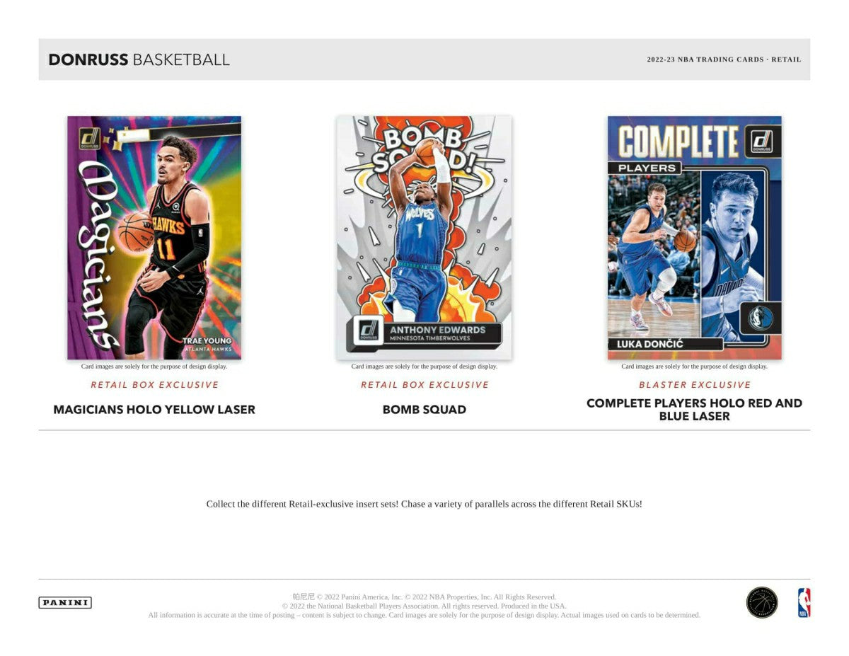 2022/23 Panini Donruss Basketball NBA Blaster Box - Taass Online