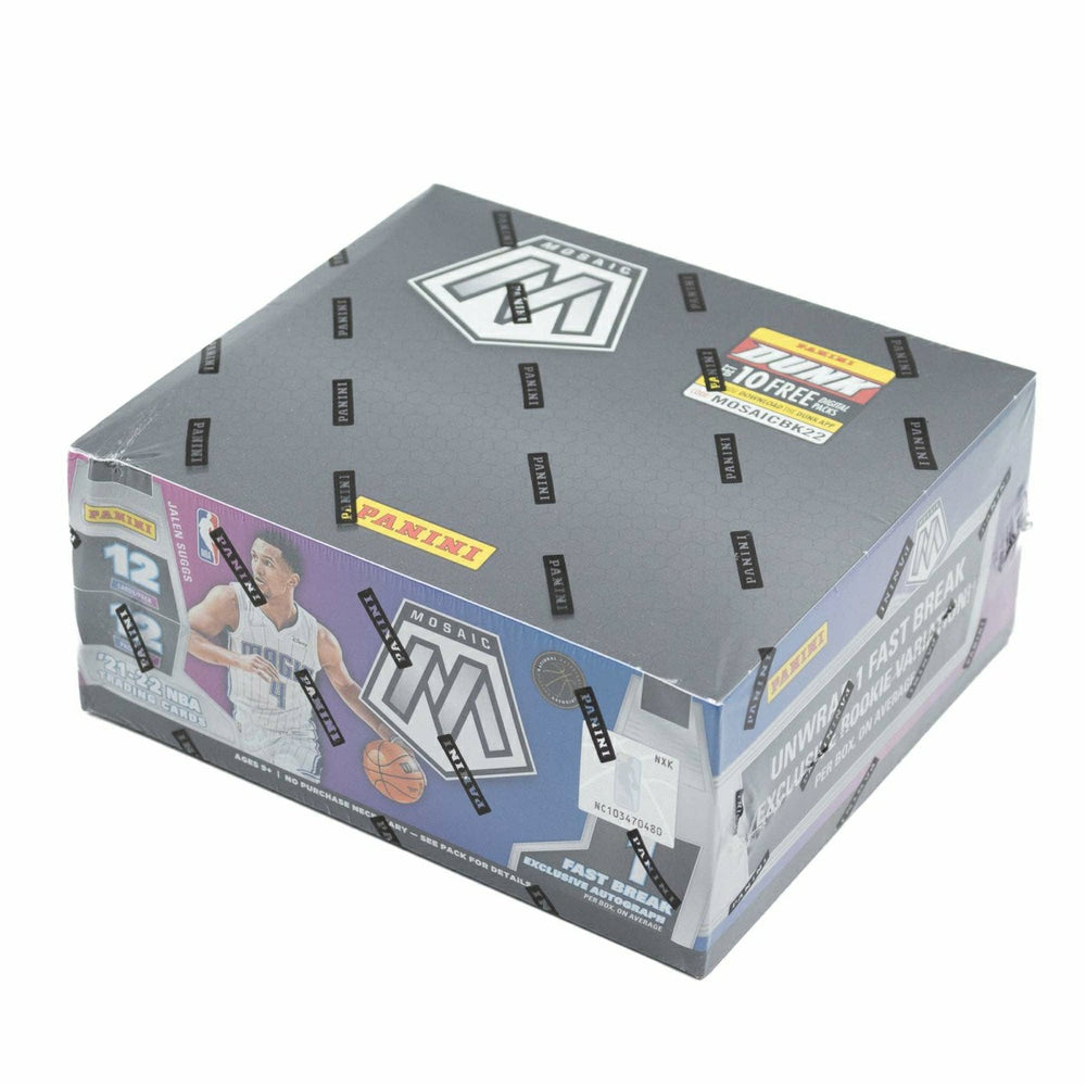 2021/22 Panini Mosaic Basketball NBA Fast Break Box - Taass on sale