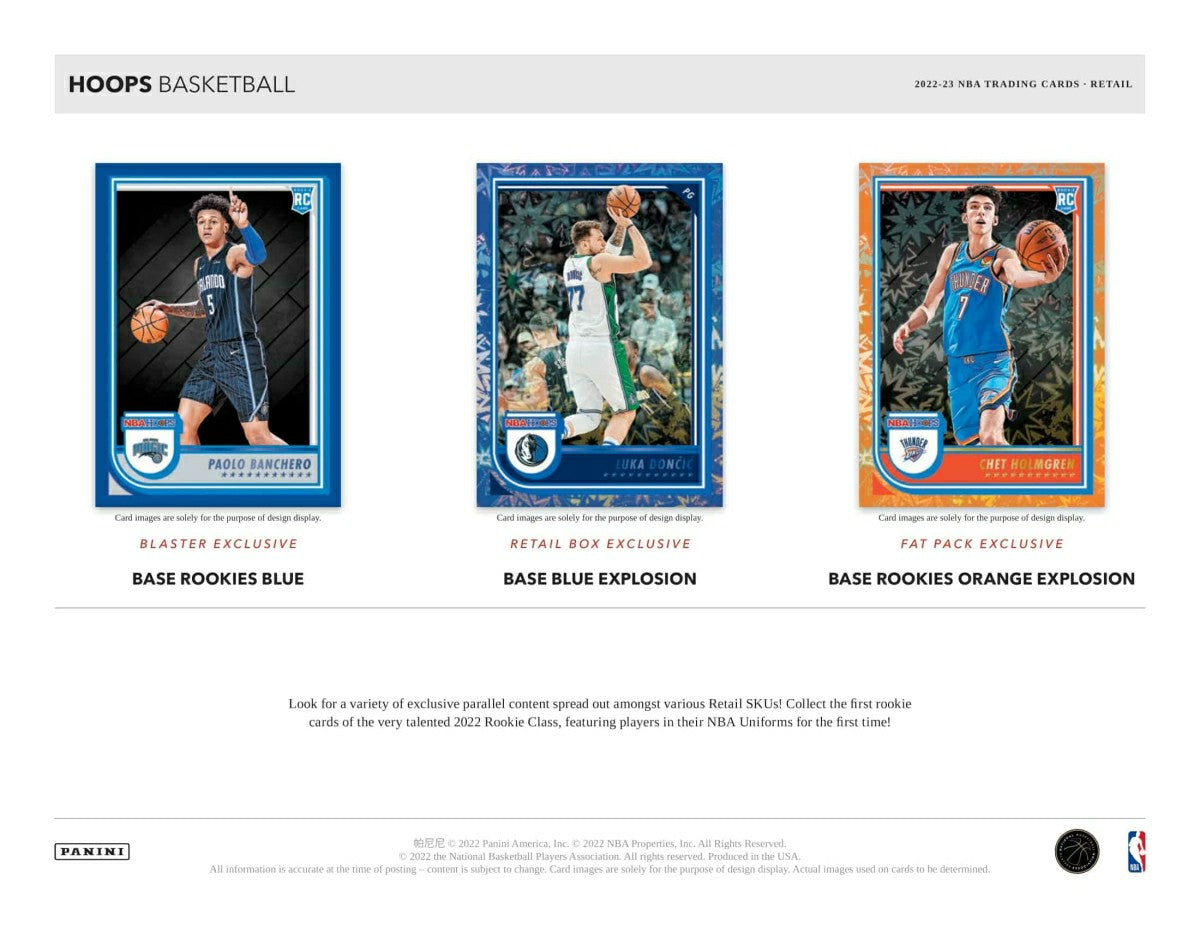 2022/23 Panini NBA Hoops Basketball Blaster Box - Taass for sale