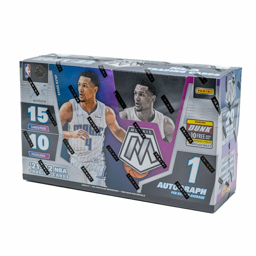 2021/22 Panini Mosaic Basketball NBA Hobby Box - Taass Online
