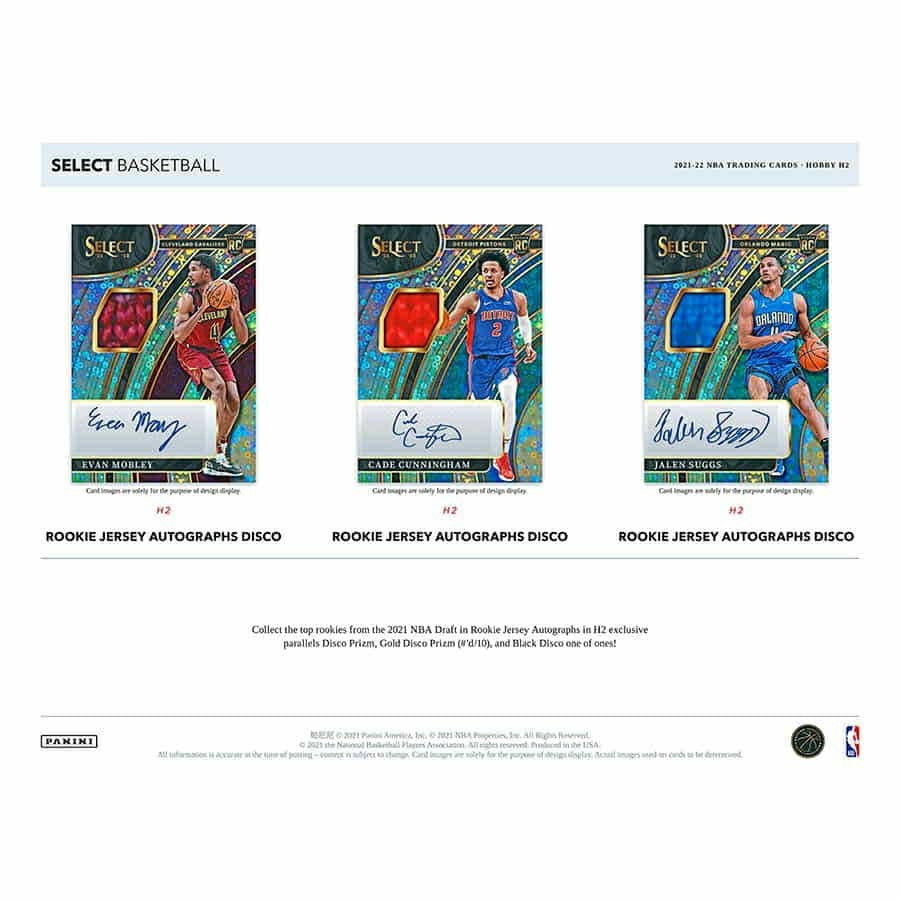 2021/22 Panini Select Basketball NBA H2 Box - Taass US