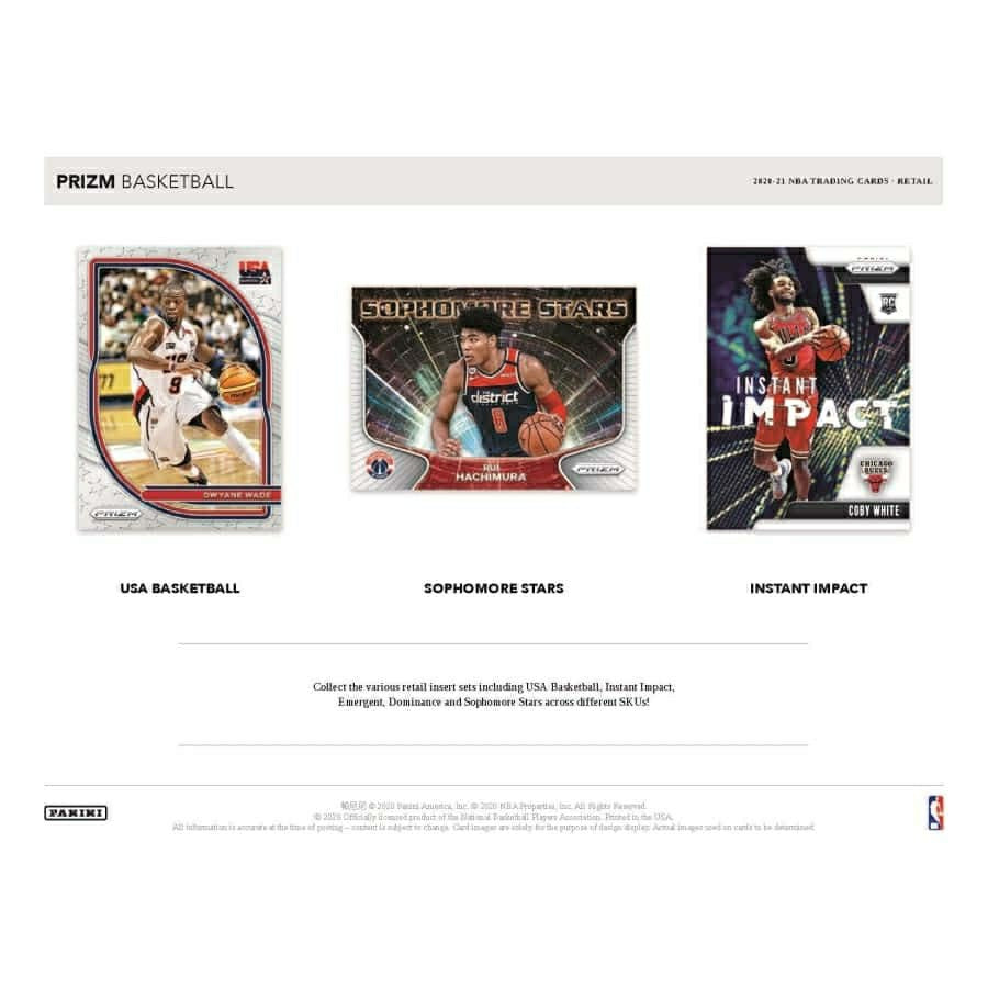 2020/21 Panini Prizm Basketball NBA Retail Box - Taass US