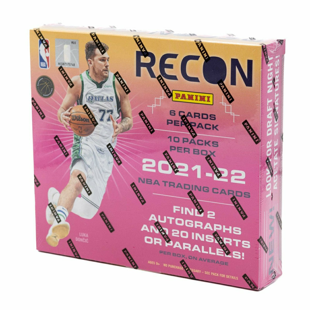 2021/22 Panini Recon Basketball NBA Hobby Box - Taass on sale