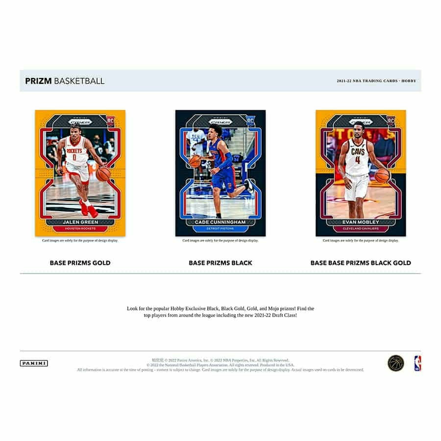 2021/22 Panini Prizm NBA Basketball Hobby Box - Taass discount