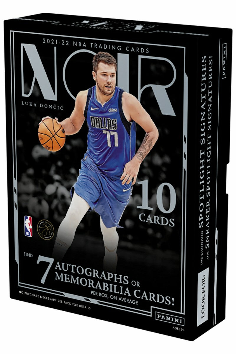2021/22 Panini Noir Basketball Hobby Box NBA - Taass on sale