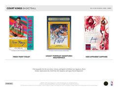 2021/22 Panini Court Kings Basketball Hobby Box NBA - Taass outlet