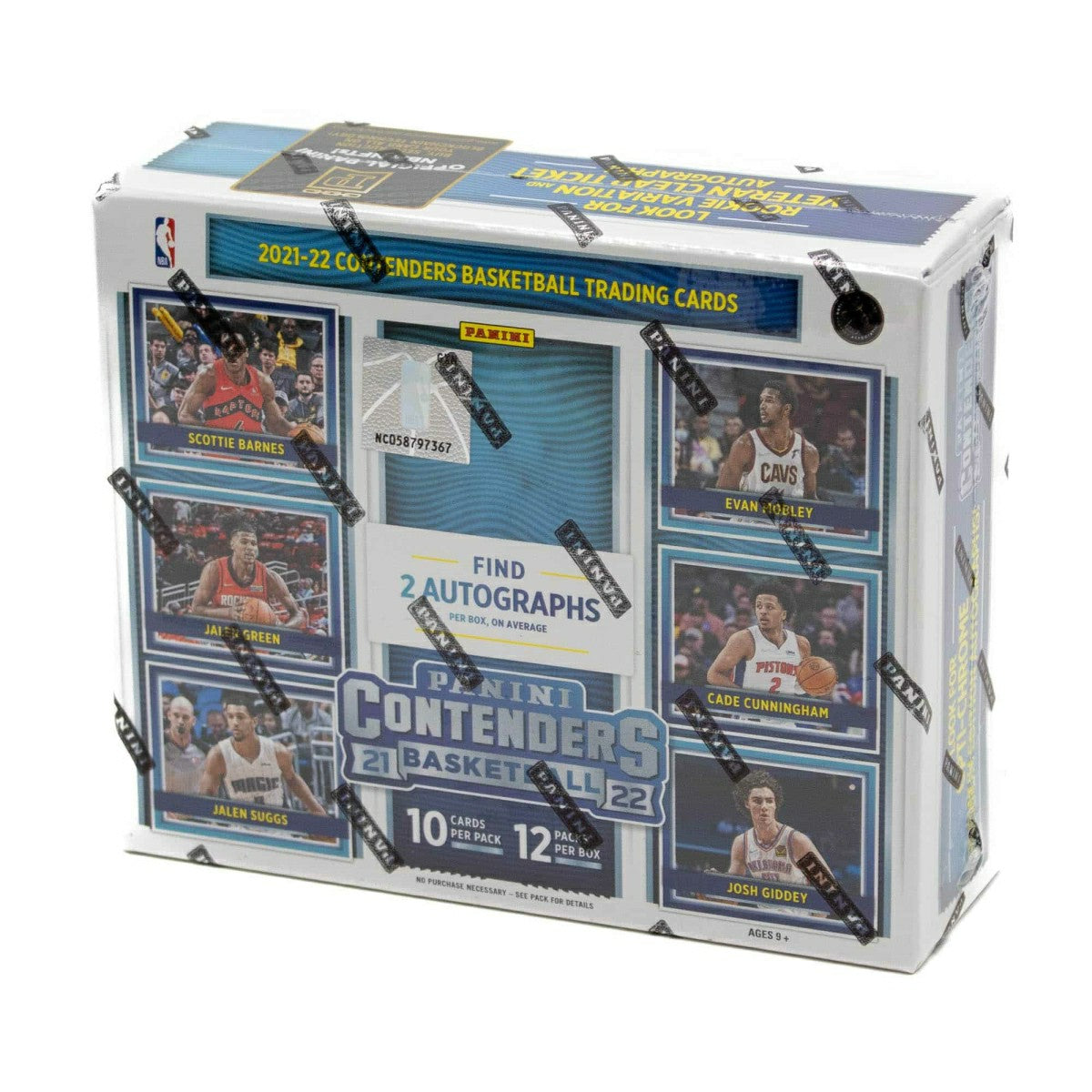 2021/22 Panini Contenders Basketball Hobby Box NBA - Taass discount