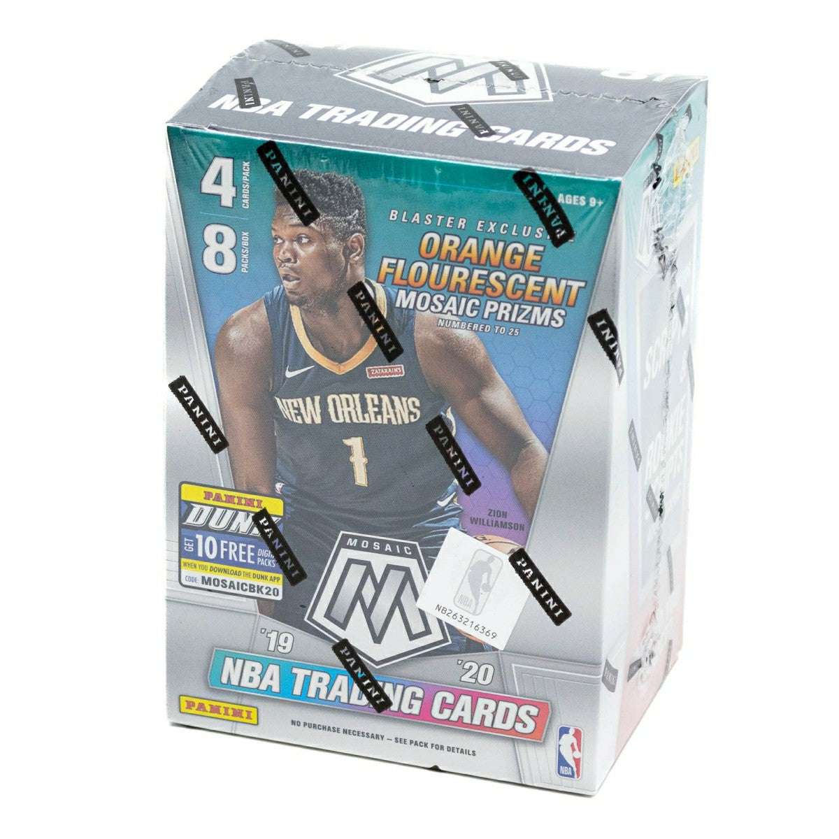 2019/20 Panini Mosaic Basketball BLASTER Box NBA - Taass on sale