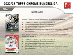 2022/23 Topps Chrome Bundesliga Soccer Hobby Pack - Taass discount