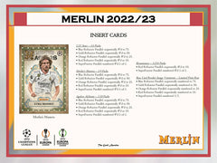 2022/23 Topps Merlin Chrome UEFA Club Competitions Soccer Hobby Box - Taass US