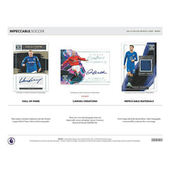 2022/23 Panini Impeccable  Premier League Soccer EPL Hobby Box - Taass for sale