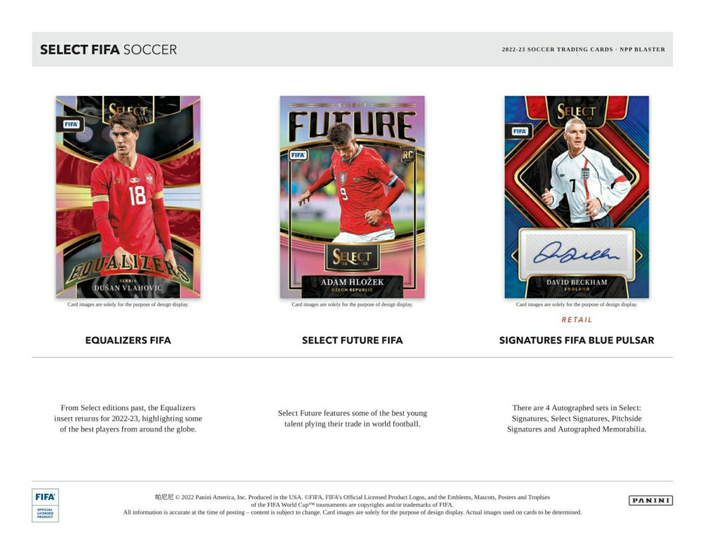 2022/23 Panini Select FIFA Soccer Blaster Box - Taass sale