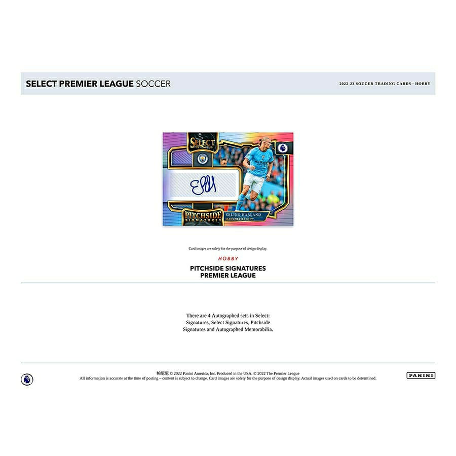 2022/23 Panini Select Premier League Soccer Hobby Box - Taass outlet