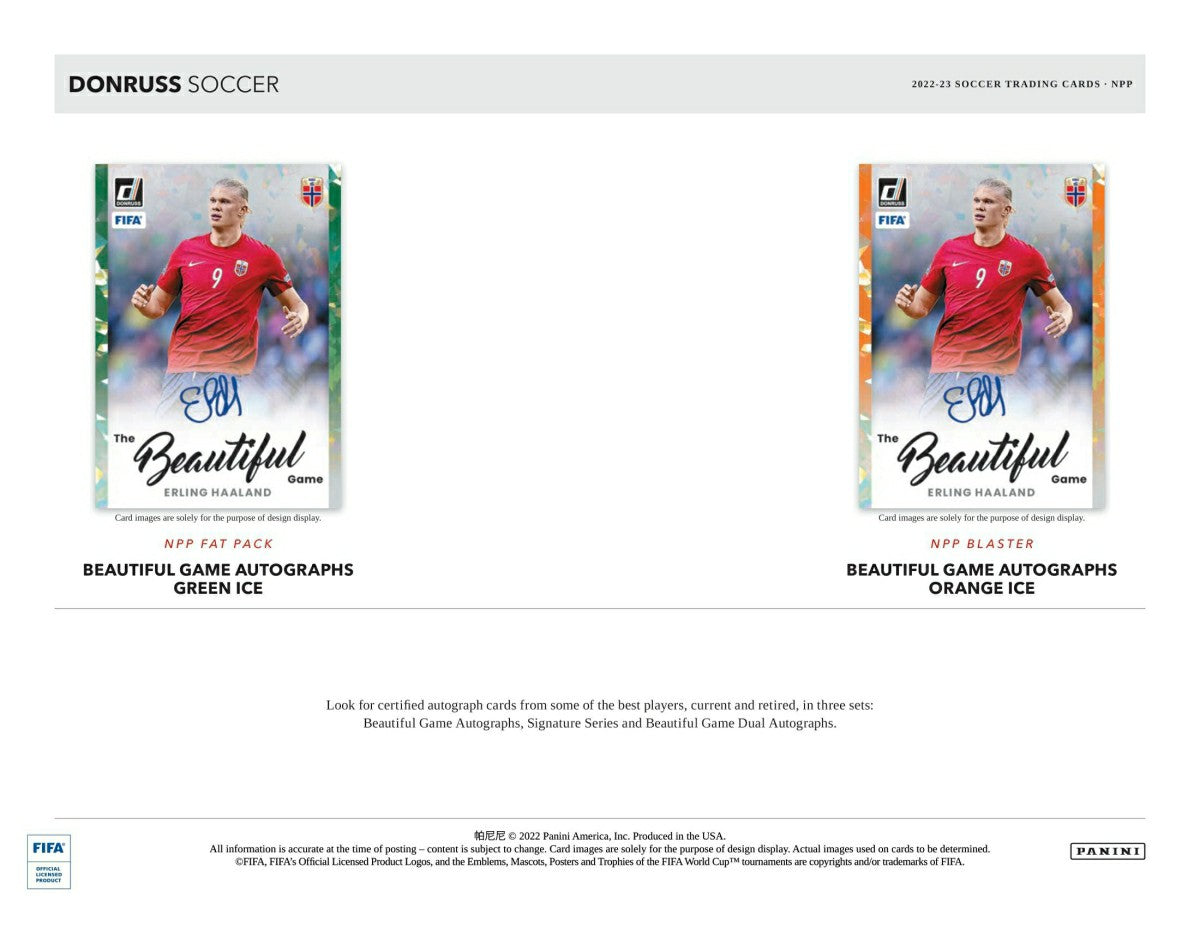 2022/23 Panini Donruss Soccer (Fußball) Fat-Pack - Taass discount