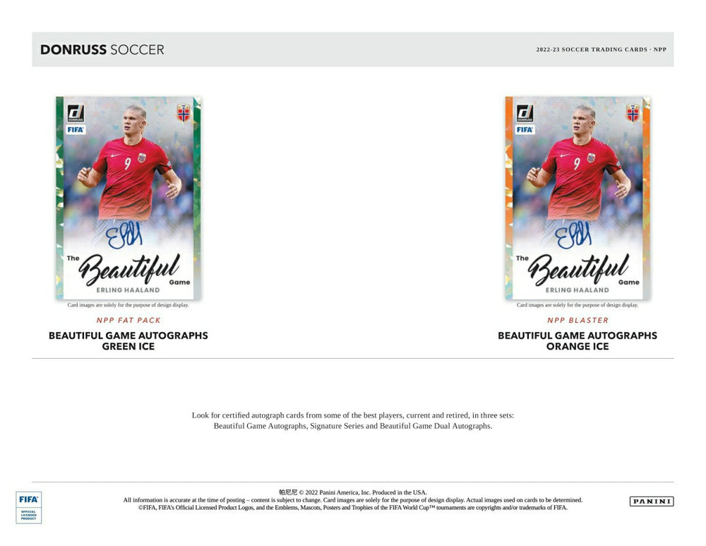 2022/23 Panini Donruss Soccer (Fußball) Fat-Pack - Taass discount