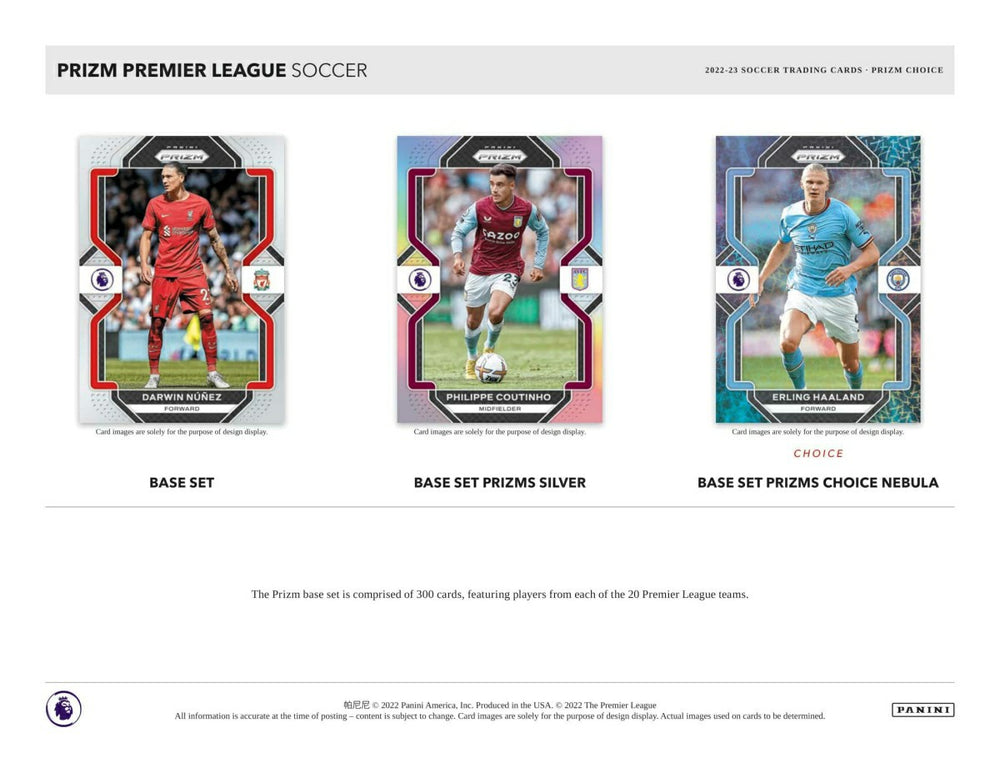 2022/23 Panini Prizm Premier League Soccer EPL Choice Box - Taass Online