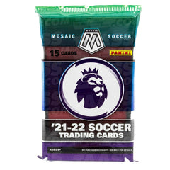 2021/22 Panini Mosaic Premier League EPL Soccer Hobby Booster Pack - Taass US