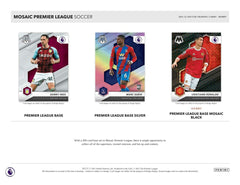 2021/22 Panini Mosaic Premier League EPL Soccer Hobby Booster Pack - Taass US