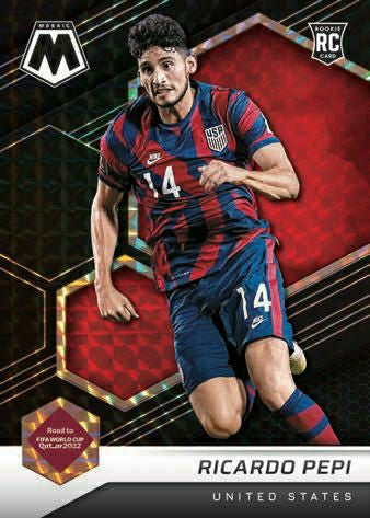 2021/22 Panini Mosaic Road to FIFA World Cup Soccer Blaster Box - Taass outlet