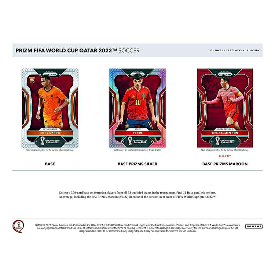 2022 Panini Prizm FIFA World Cup Soccer Hobby Box - Taass discount