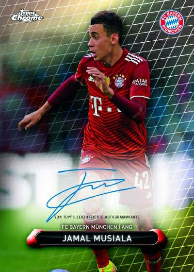 2022 Topps Chrome FC Bayern München Soccer (Fussball) Set - Taass outlet