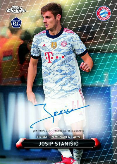 2022 Topps Chrome FC Bayern München Soccer (Fussball) Set - Taass outlet