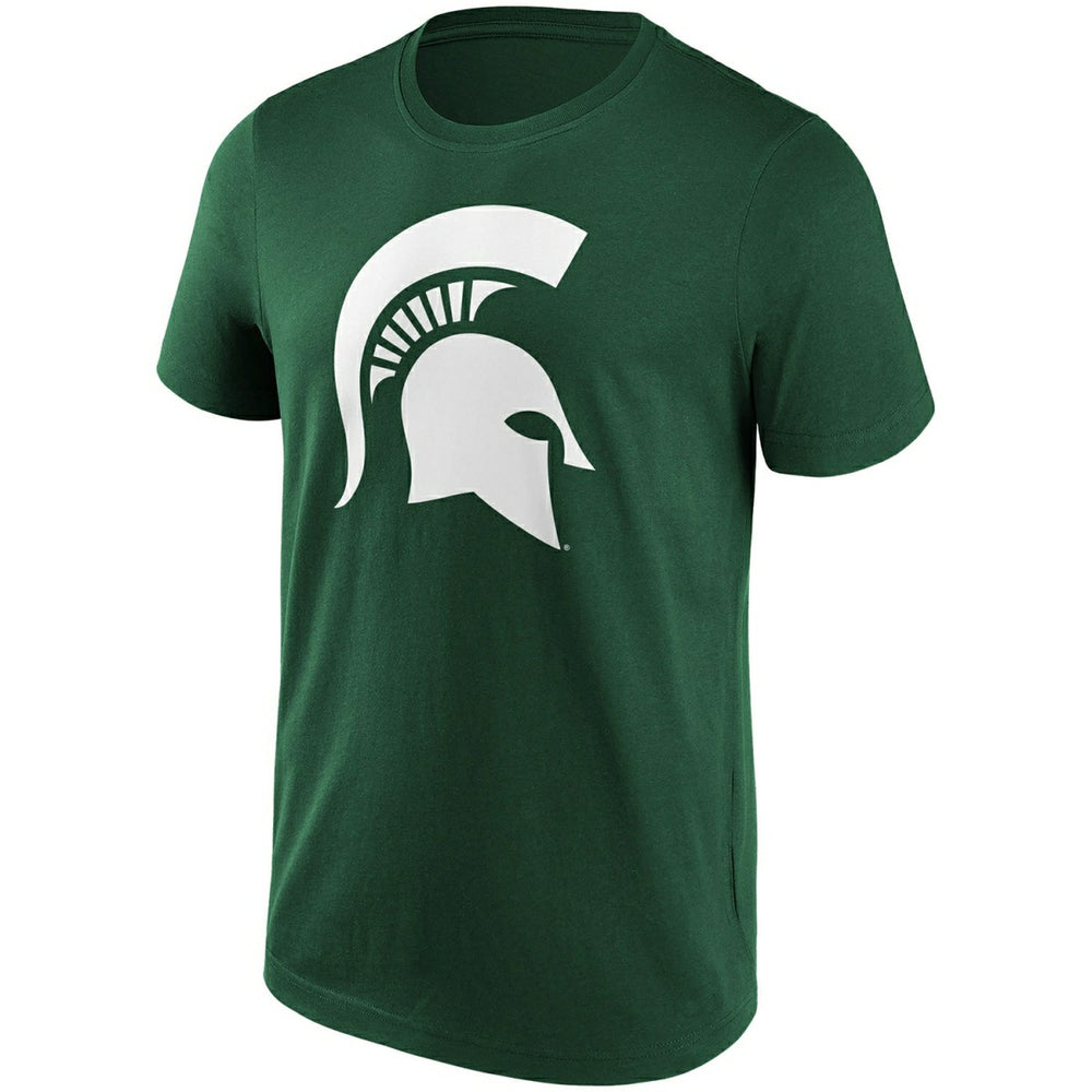 Michigan State Spartans Primary Logo NCAA T-Shirt Green - Taass discount