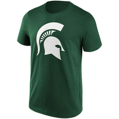 Michigan State Spartans Primary Logo NCAA T-Shirt Green - Taass discount