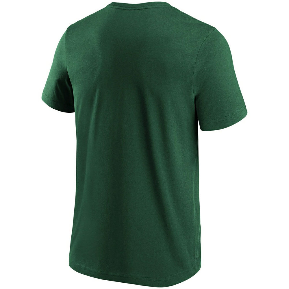 Michigan State Spartans Primary Logo NCAA T-Shirt Green - Taass discount