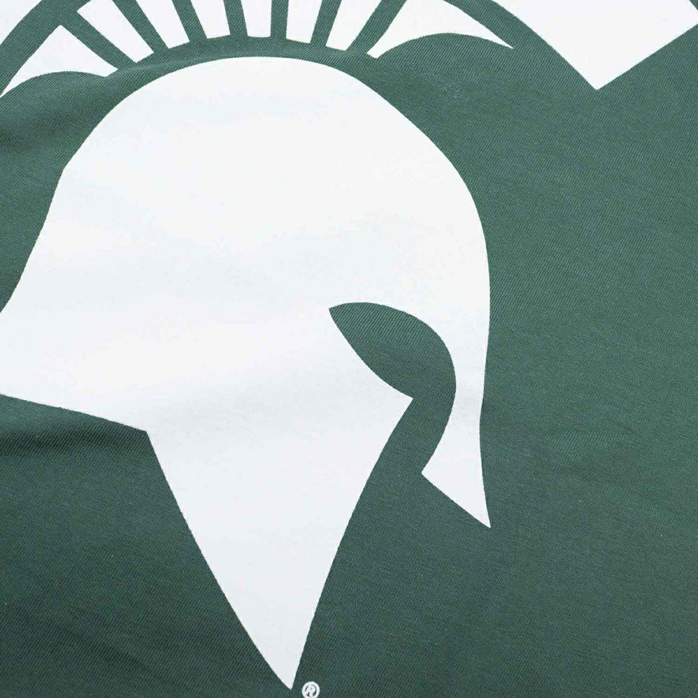 Michigan State Spartans Primary Logo NCAA T-Shirt Green - Taass discount