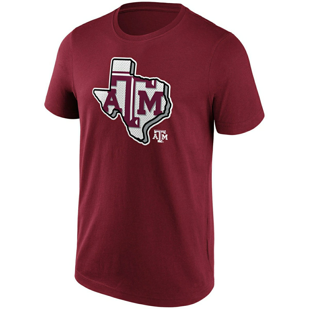 Texas A&M Aggies State NCAA T-Shirt Red - Taass on sale