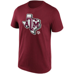 Texas A&M Aggies State NCAA T-Shirt Red - Taass on sale