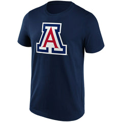 Arizona Wildcats Primary Logo NCAA T-Shirt Navy - Taass Online