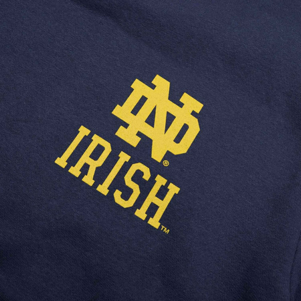 Notre Dame Fighting Irish "IRISH" Crew Sweatshirt Navy - Taass outlet