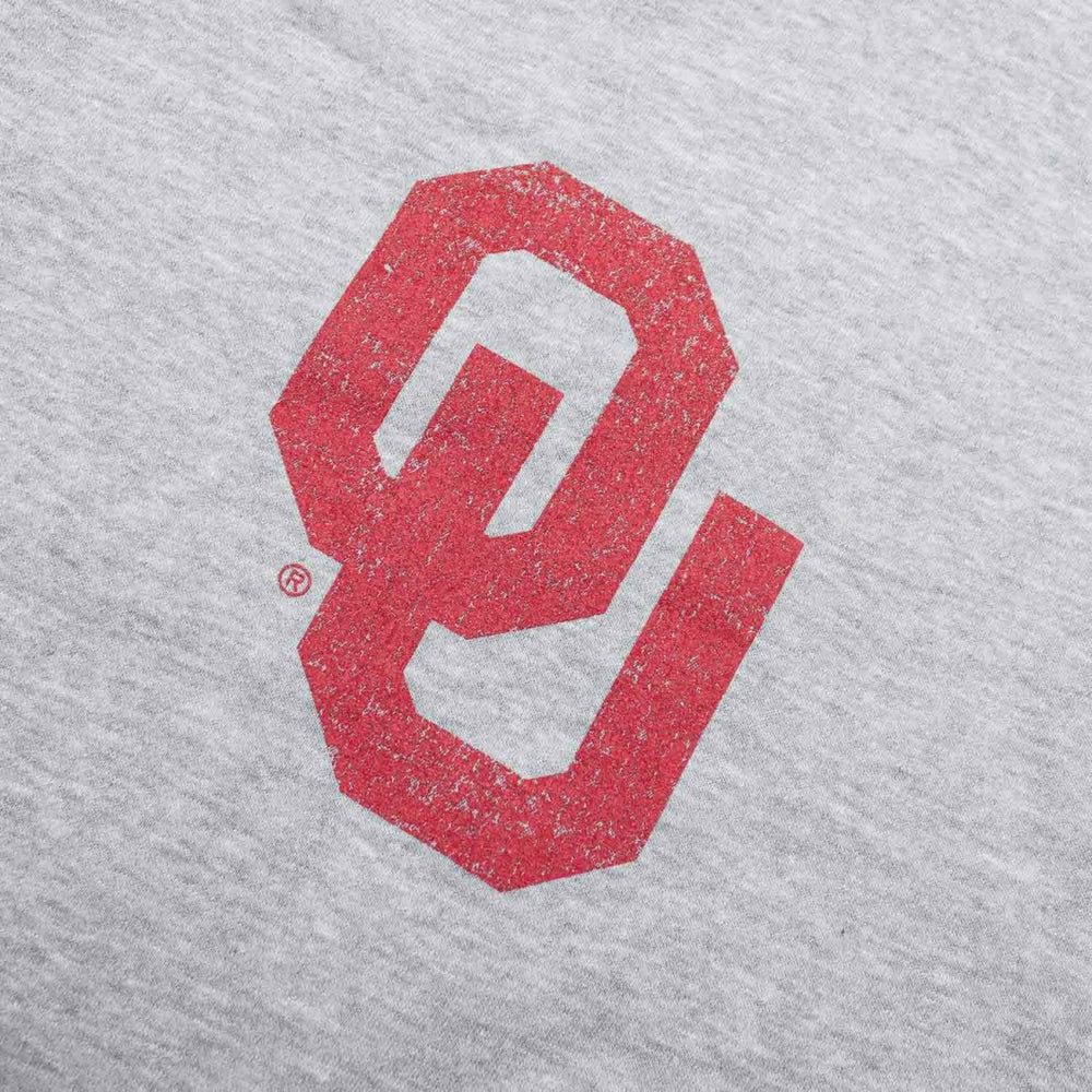 Oklahoma Sooners Boomer Sooner Crew Sweatshirt Gray - Taass discount