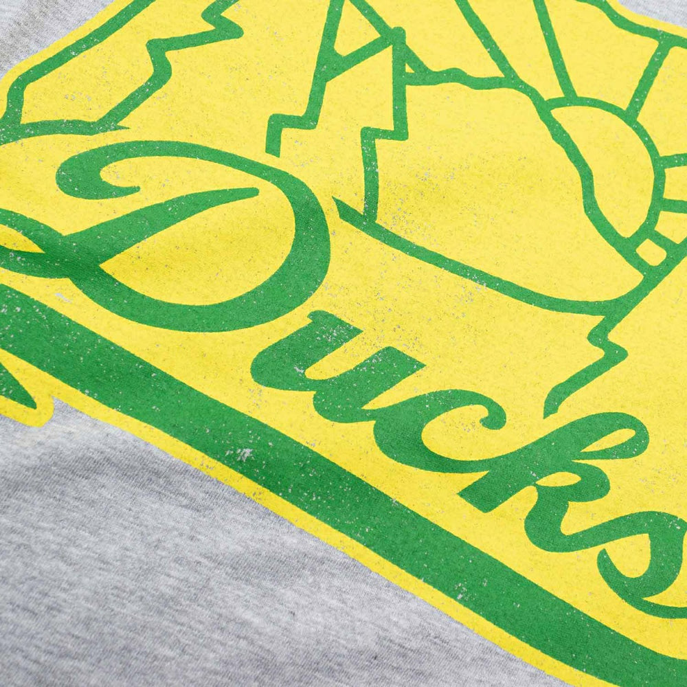 Oregon Ducks State Logo NCAA T-Shirt Gray - Taass outlet