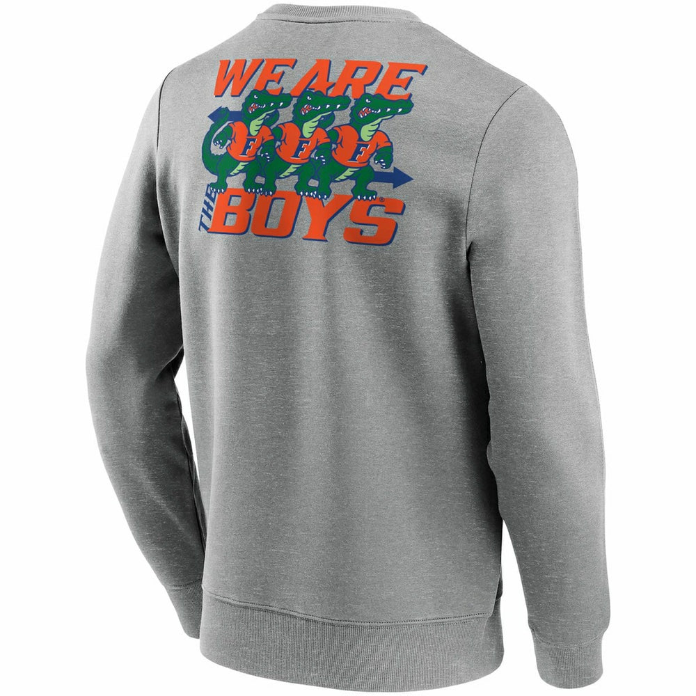 Florida Gators We Are Gator Boys Crew Sweatshirt Gray - Taass discount