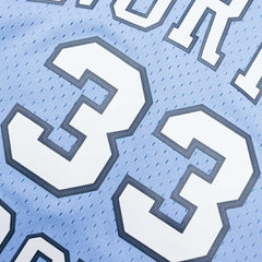Antawn Jamison #33 North Carolina 1995-96 Mitchell & Ness Swingman NCAA Jersey Blue - Taass for sale