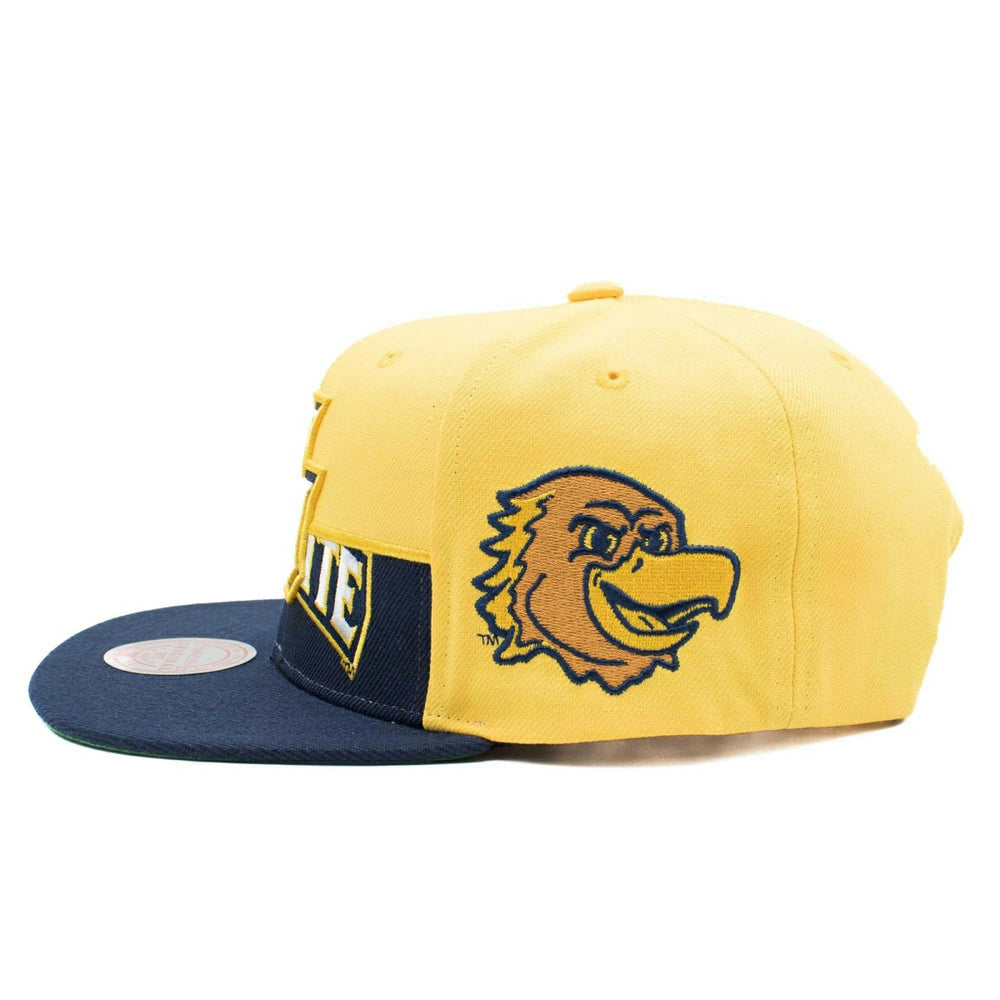 Marquette Golden Eagles Half N Half Snapback NCAA Cap Yellow - Taass outlet