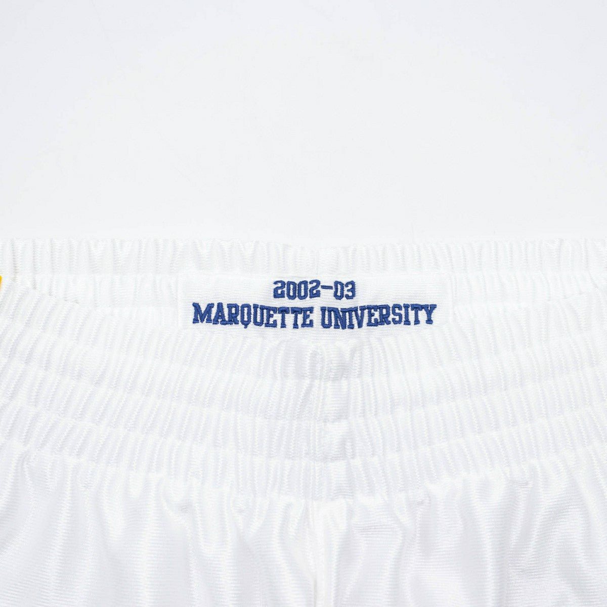 Marquette Golden Eagles 2002-03 Mitchell & Ness Authentic NCAA Shorts White - Taass discount
