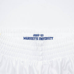 Marquette Golden Eagles 2002-03 Mitchell & Ness Authentic NCAA Shorts White - Taass discount