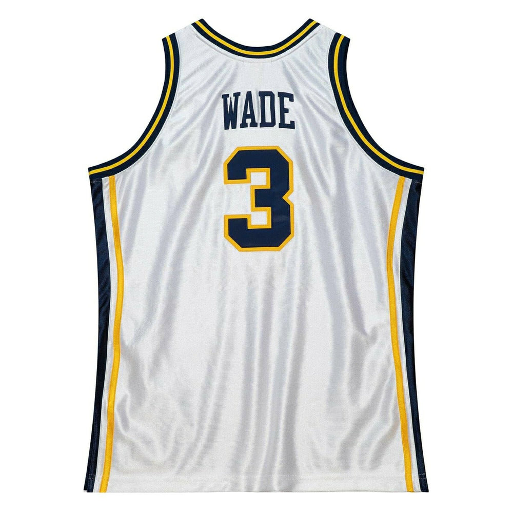 Dwyane Wade #3 Marquette University 2002-03 Authentic NCAA Jersey White - Taass US